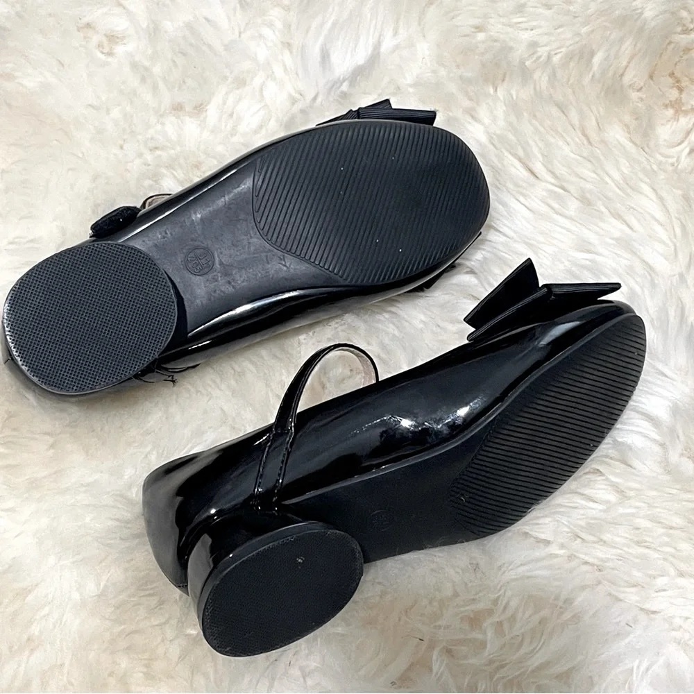 Dress Bow Black Girl’s Holiday Adorable Shoes Size 31